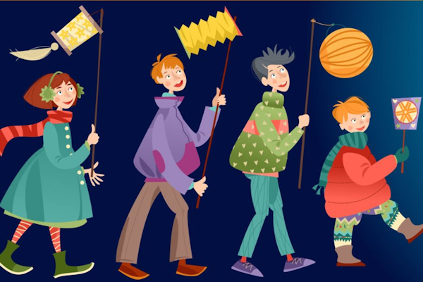 Se svatým Martinem v průvodu